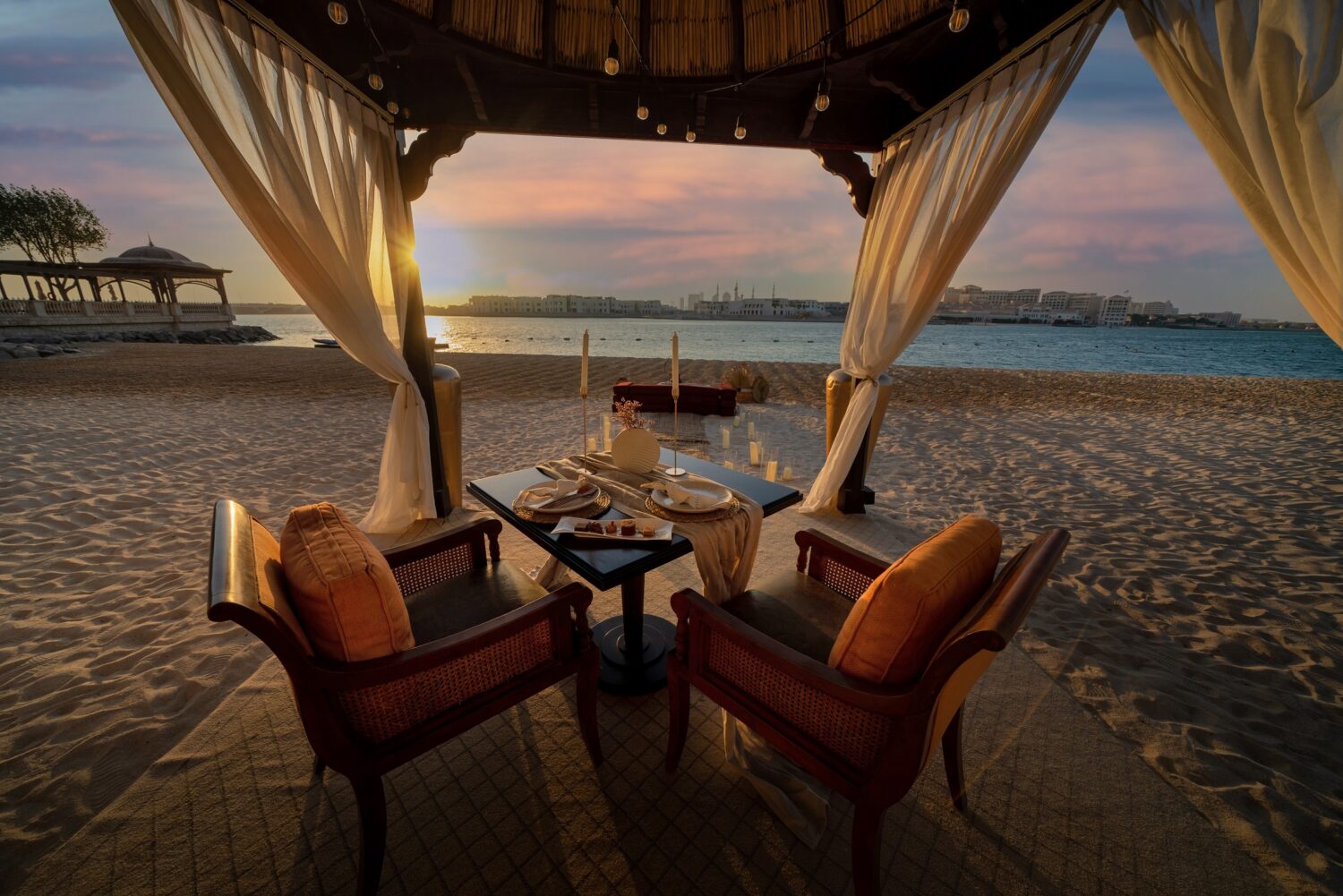 Shangri La Hotel In Abu Dhabi Launches An Exquisite Private Dining Experience On The Beach 