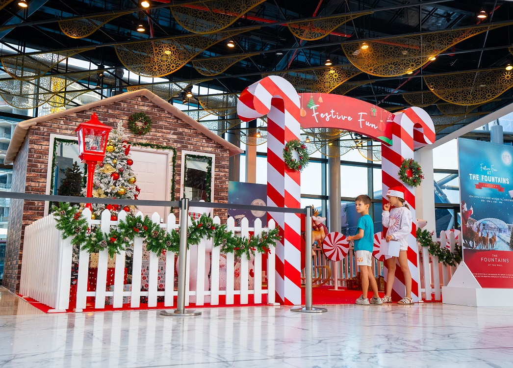 Journey into holiday magic this weekend at The Fountains at Yas Mall