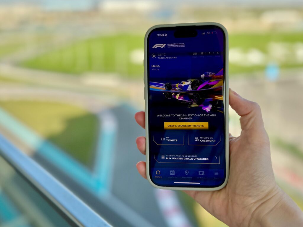 Unveiling the All New Abu Dhabi GP App Experience Abu Dhabi